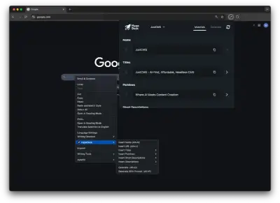 Your Marketing Assistant — Right in Your Browser