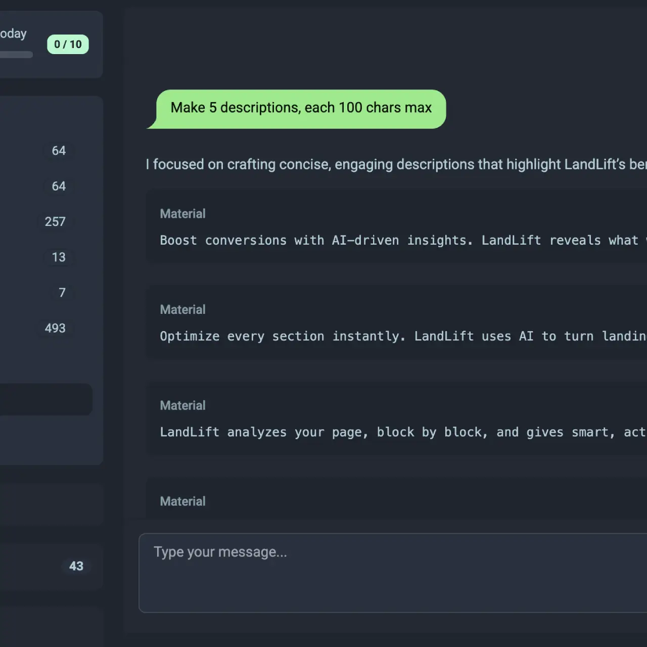AI Copilot to Generate Any Materials You Need AI Copilot to Generate Any Materials You Need