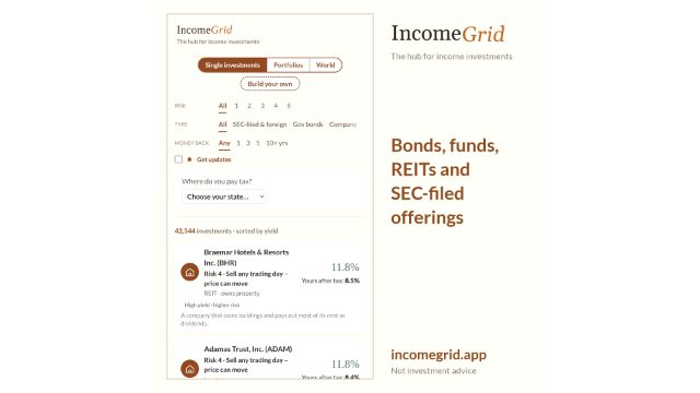 IncomeGrid demo poster