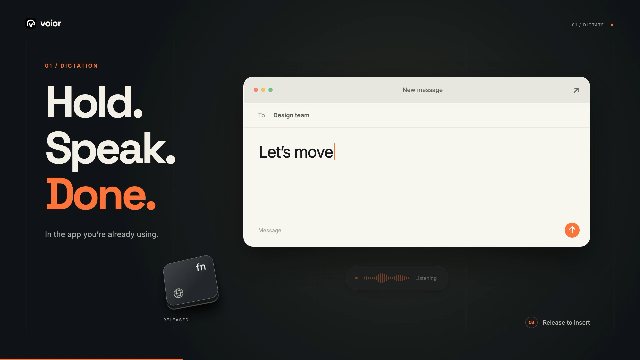Voicr demo poster