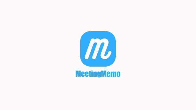 MeetingMemo demo poster