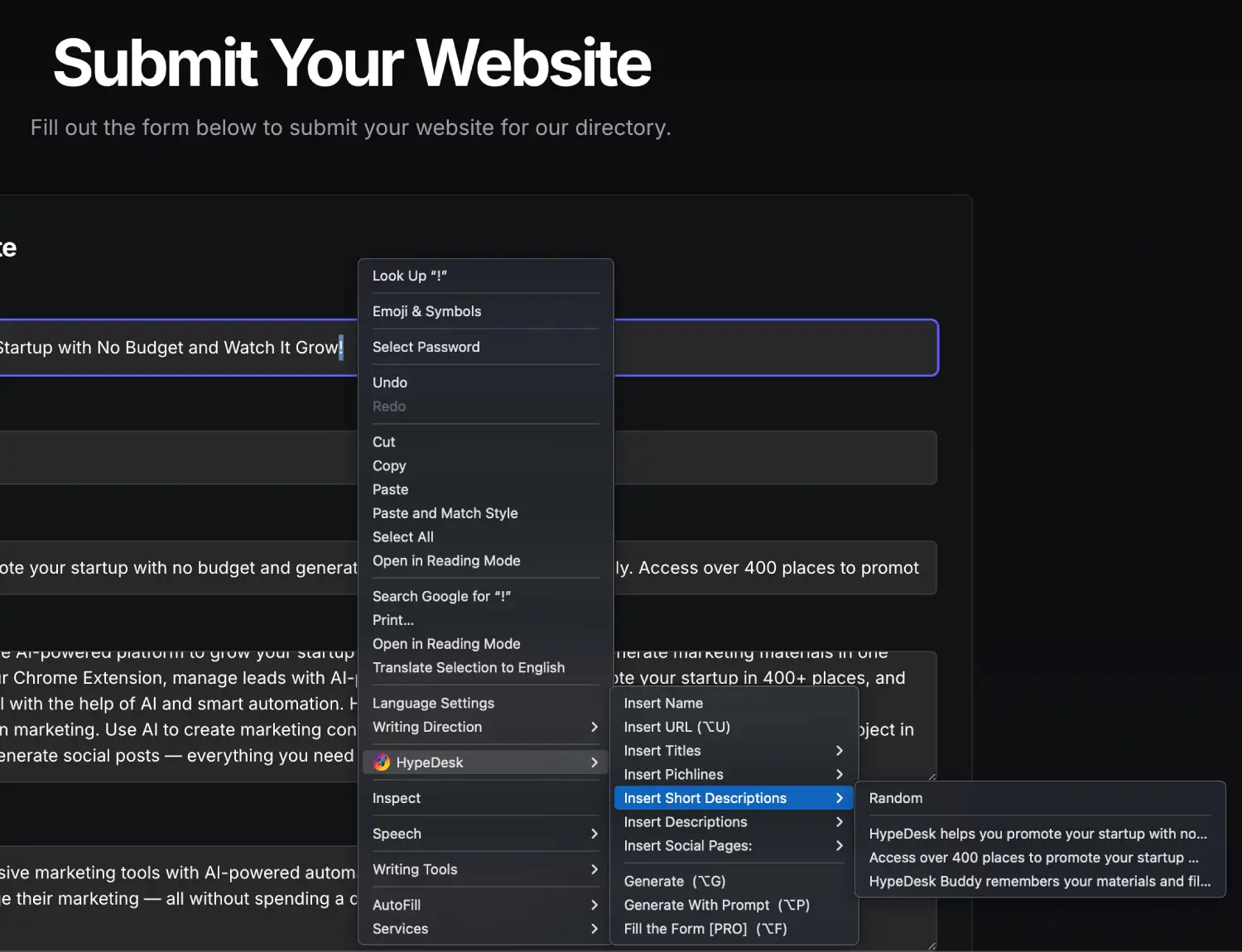 Right-Click to Access Everything Right-Click to Access Everything