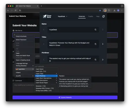 Your Marketing Assistant — Right in Your Browser